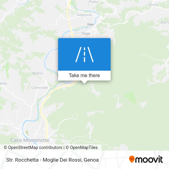 Str. Rocchetta - Moglie Dei Rossi map