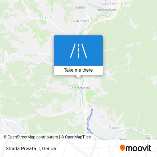 Strada Privata II map