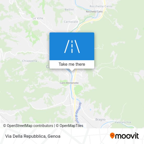 Via Della Repubblica map