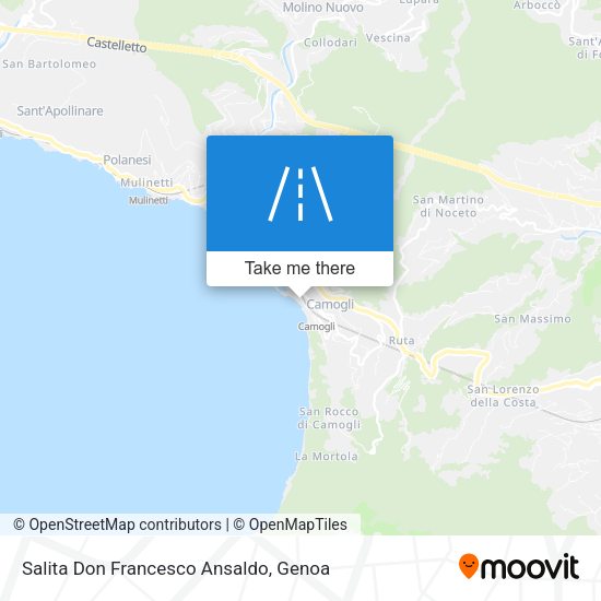Salita Don Francesco Ansaldo map
