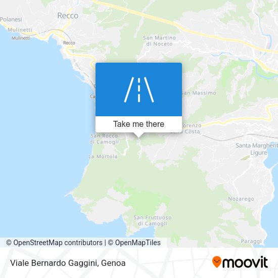 Viale Bernardo Gaggini map
