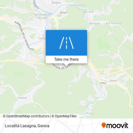 Località Lasagna map