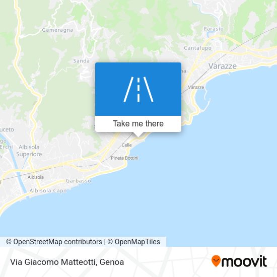 Via Giacomo Matteotti map