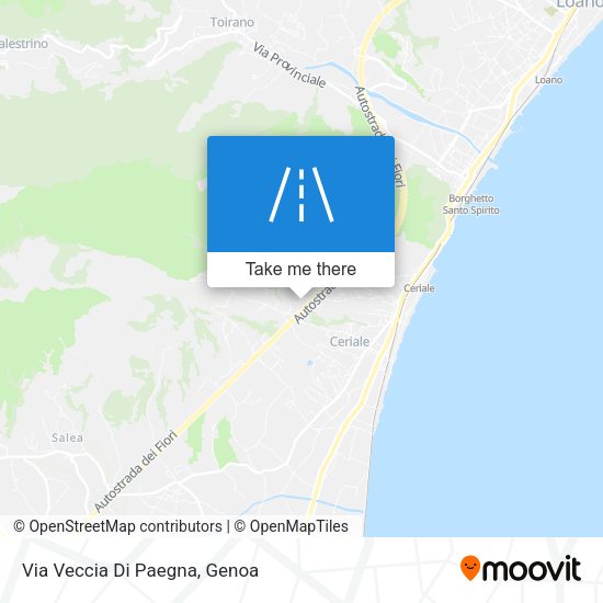 Via Veccia Di Paegna map