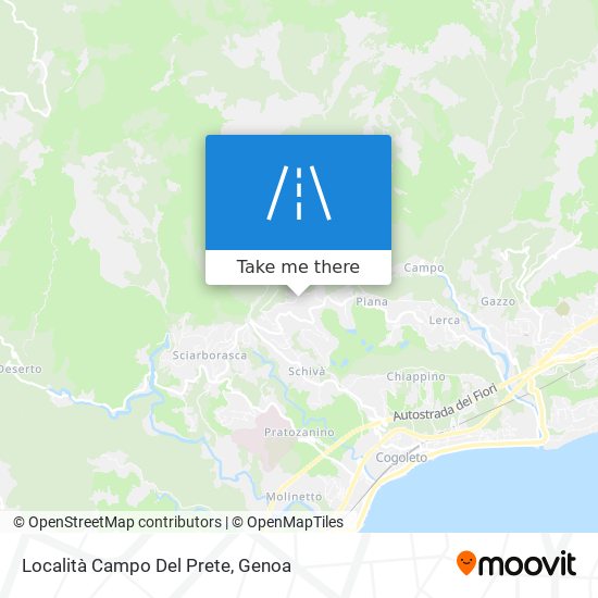 Località Campo Del Prete map
