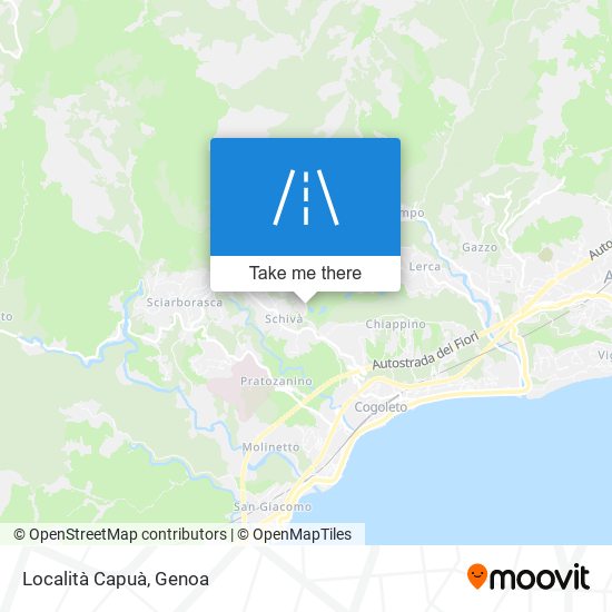 Località Capuà map