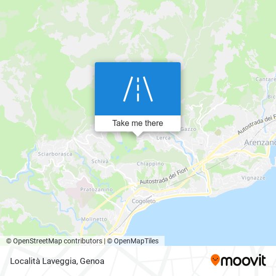 Località Laveggia map