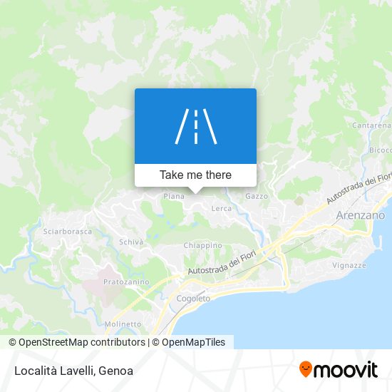 Località Lavelli map