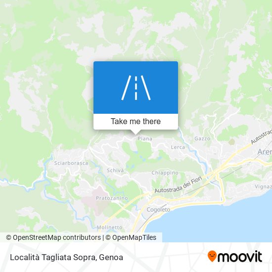 Località Tagliata Sopra map