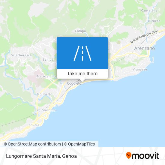 Lungomare Santa Maria map