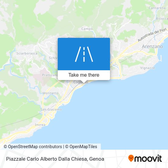 Piazzale Carlo Alberto Dalla Chiesa map