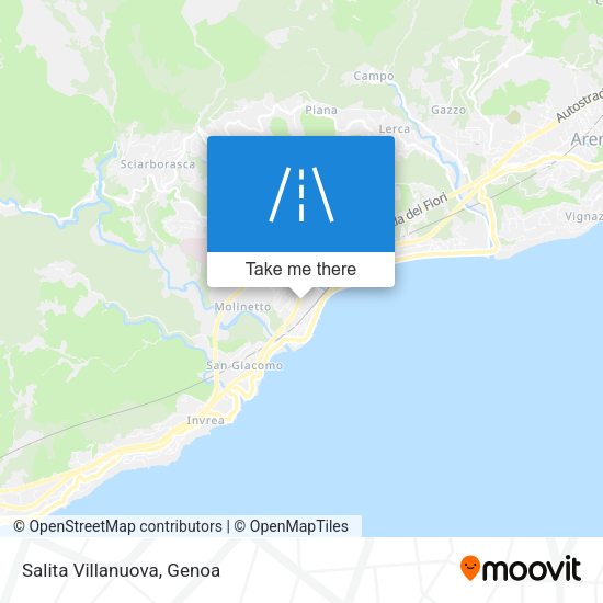 Salita Villanuova map