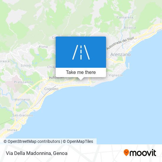 Via Della Madonnina map