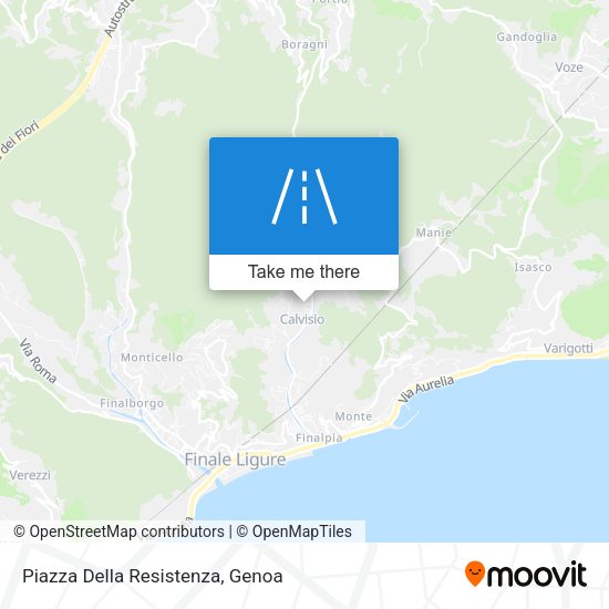Piazza Della Resistenza map