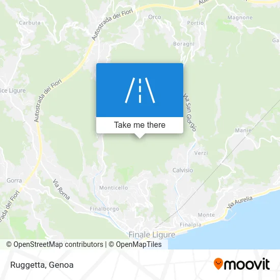 Ruggetta map