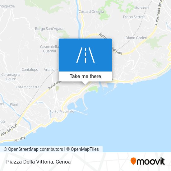 Piazza Della Vittoria map