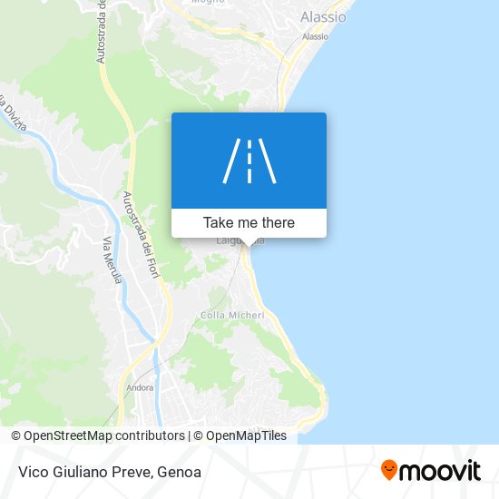 Vico Giuliano Preve map