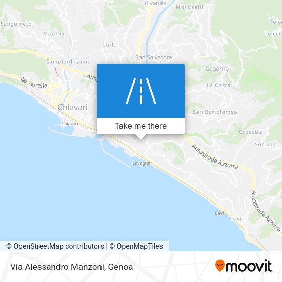 Via Alessandro Manzoni map