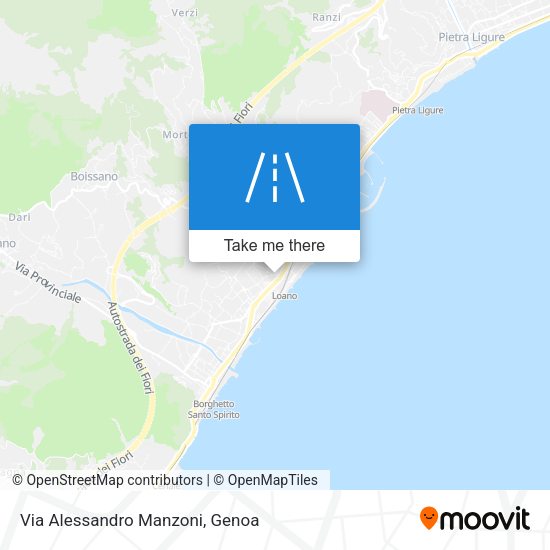 Via Alessandro Manzoni map