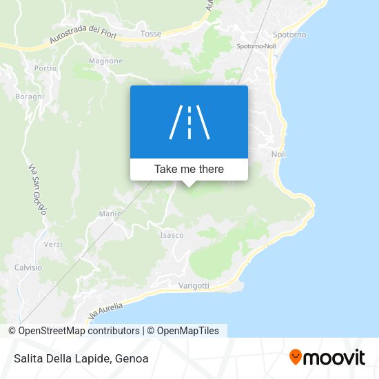 Salita Della Lapide map