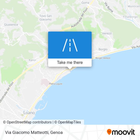 Via Giacomo Matteotti map