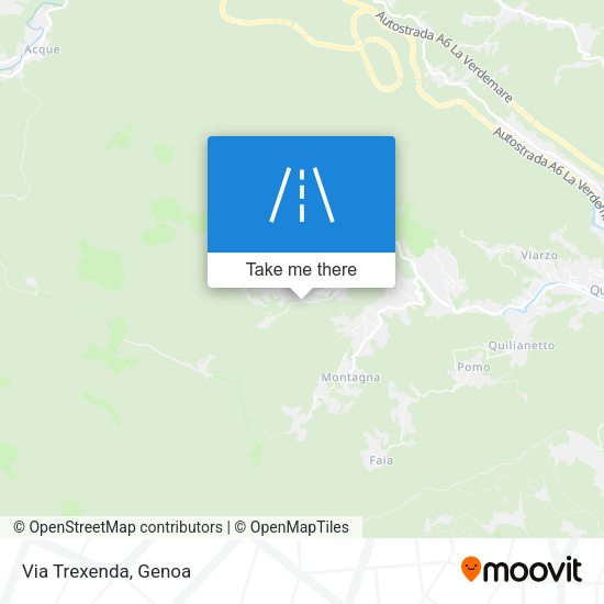 Via Trexenda map