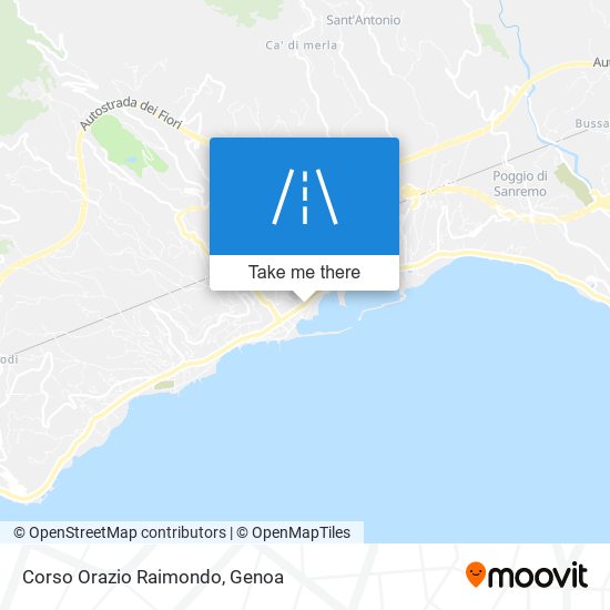 Corso Orazio Raimondo map