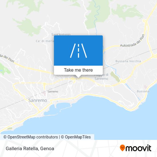 Galleria Ratella map