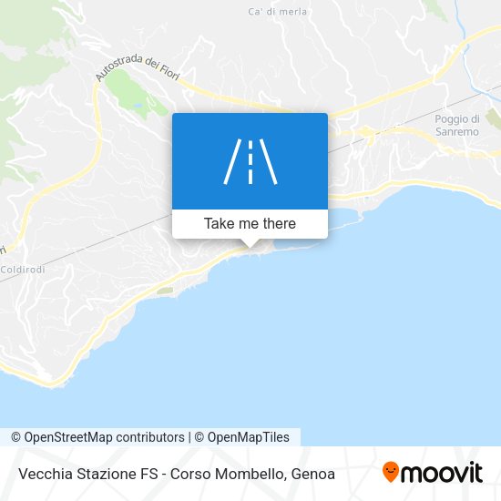 Vecchia Stazione FS - Corso Mombello map