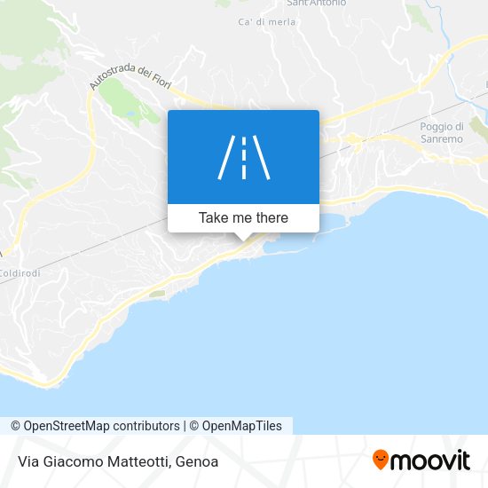 Via Giacomo Matteotti map