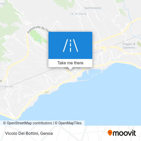 Vicolo Dei Bottini map
