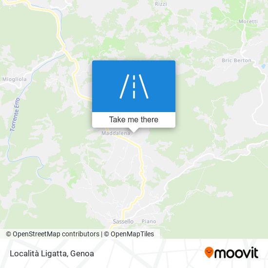 Località Ligatta map