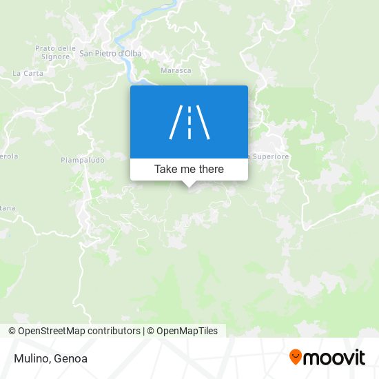 Mulino map