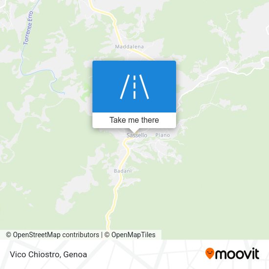Vico Chiostro map