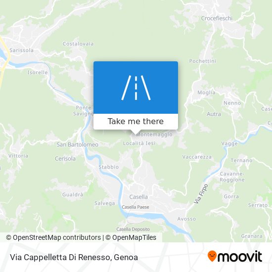Via Cappelletta Di Renesso map
