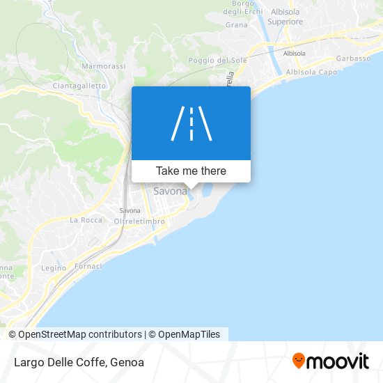 Largo Delle Coffe map