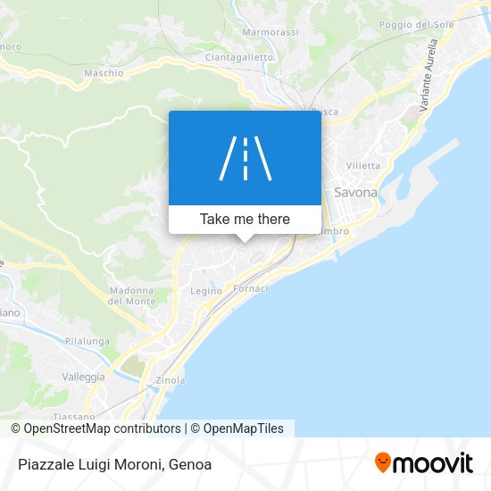 Piazzale Luigi Moroni map