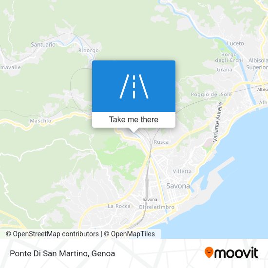 Ponte Di San Martino map