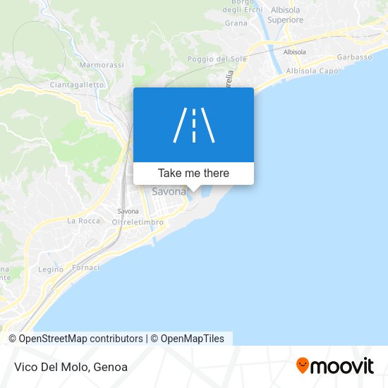Vico Del Molo map