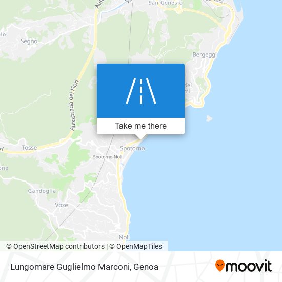 Lungomare Guglielmo Marconi map