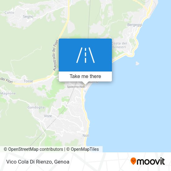Vico Cola Di Rienzo map