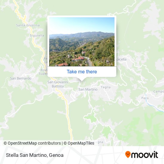 Stella San Martino map