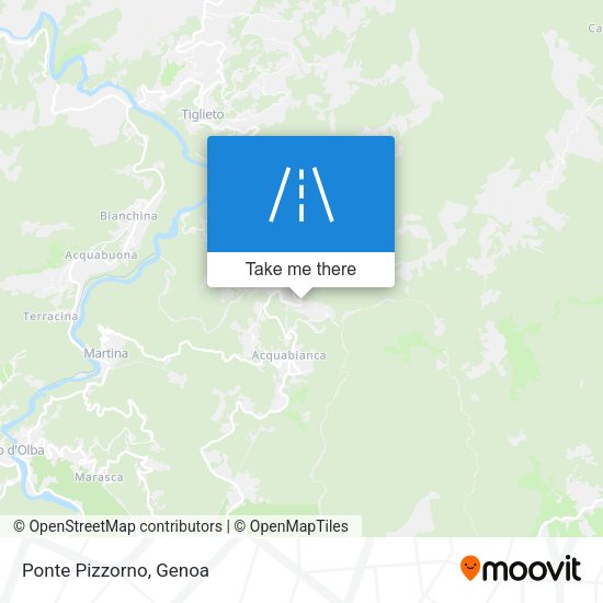Ponte Pizzorno map