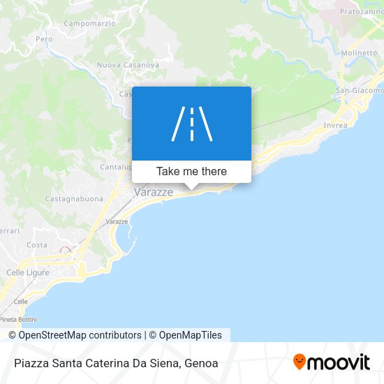 Piazza Santa Caterina Da Siena map