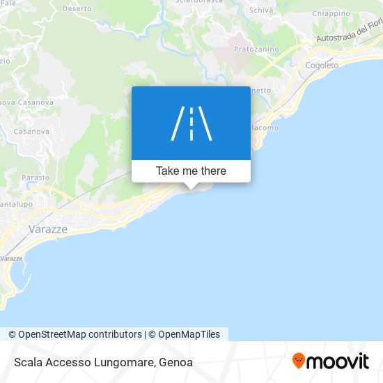 Scala Accesso Lungomare map