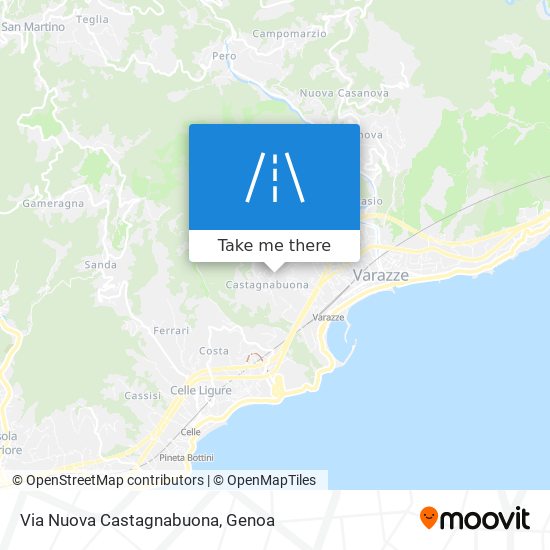 Via Nuova Castagnabuona map