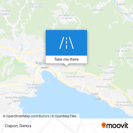 Ciapon map