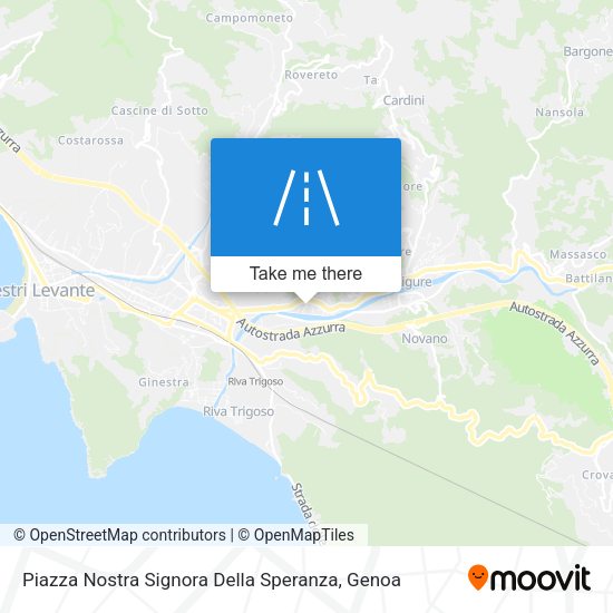 Piazza Nostra Signora Della Speranza map