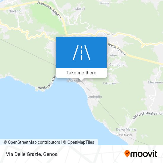 Via Delle Grazie map