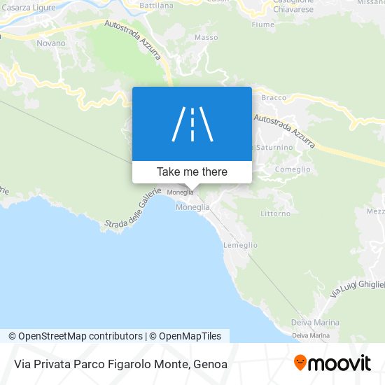 Via Privata Parco Figarolo Monte map